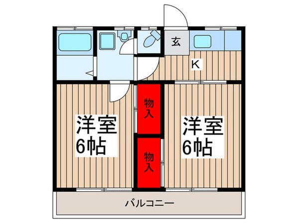 フェニックスの物件間取画像